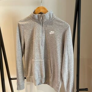 Women’s Nike Club Fleece 1/2 Zip Sweater - Size M